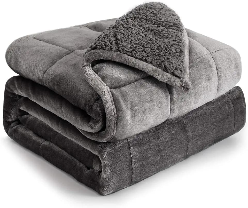 Cottonblue Weighted Blanket 15 lbs Queen Size for Adults 60x80 inches Soft