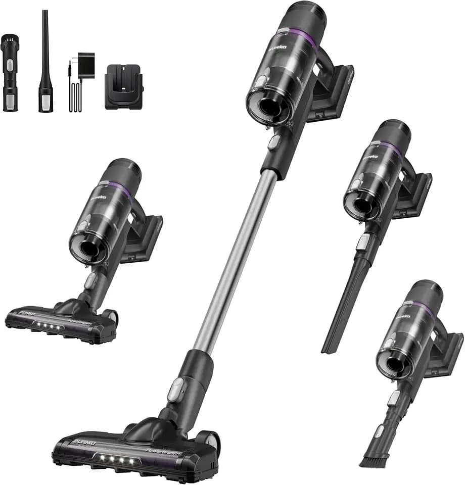 Eureka ReactiClean 200W Lightweight Cordless Stick Vacuum, NEC410BK