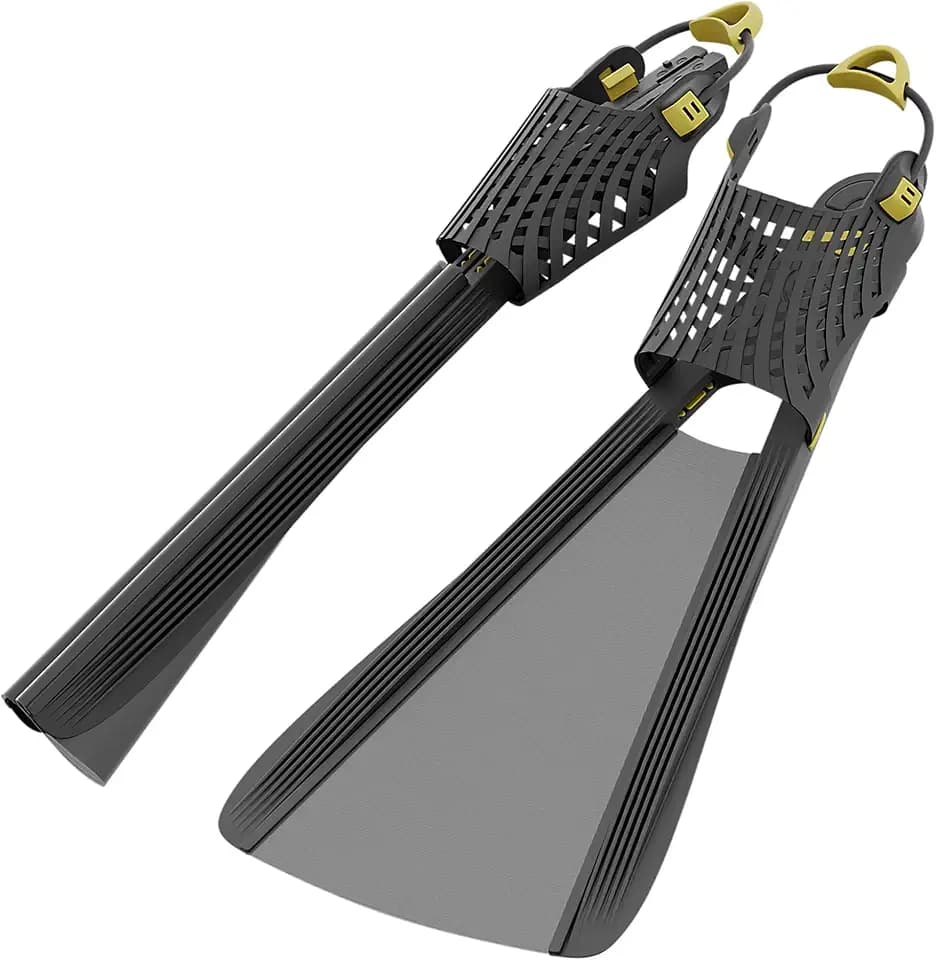 H2Odyssey Folding Fins - Scuba Diving Full Foot Fins - Lightweight and Durable