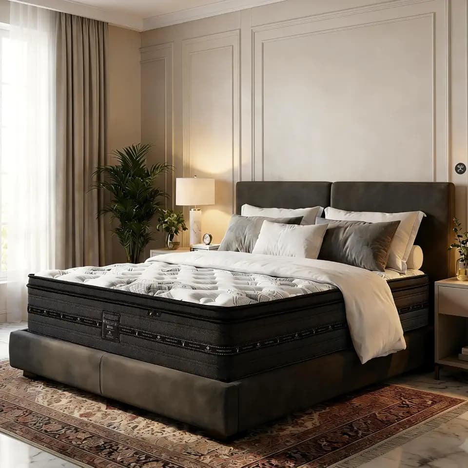 Twin Mattress 12 inch, Hybrid Twin Size Mattress in a Box, Individually Wrapped Coils & Gel Memory Foam for Back Support, Pressure Relief & Motion Isolation, Medium Firm, 365 Nights Trial