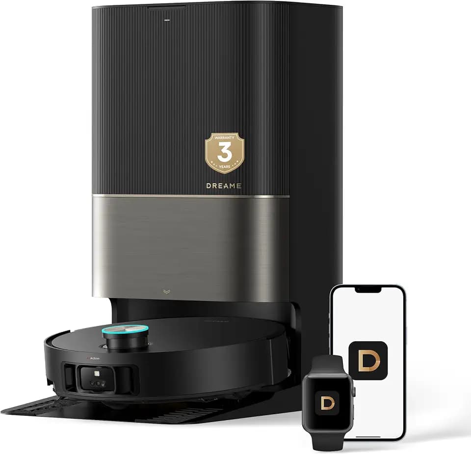 dreame X50 Ultra with Self-Cleaning All in One Robot Vacuum and Mop