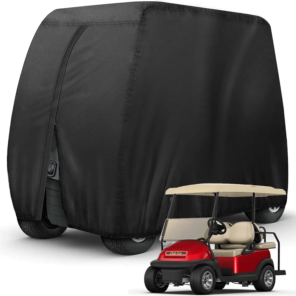 NEVERLAND Golf Cart Cover 4 Passenger for Club Car EZGO Yamaha Golf Carts