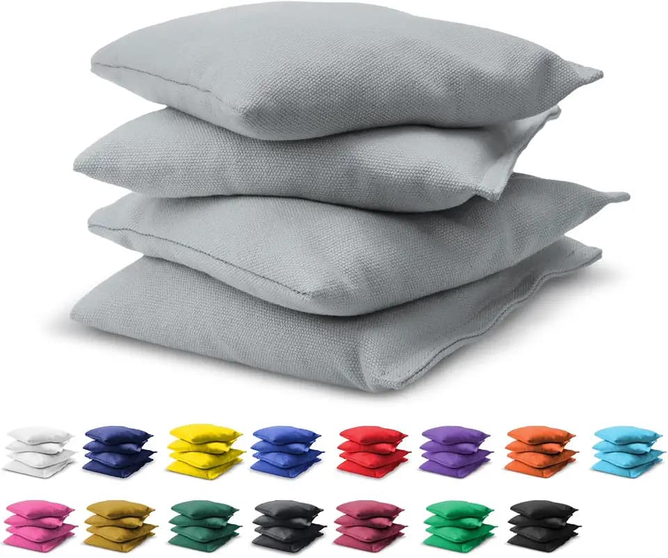 GoSports Cornhole Bean Bags Set of 4-16 Colors Available - Regulation All Weather, Mix and Match