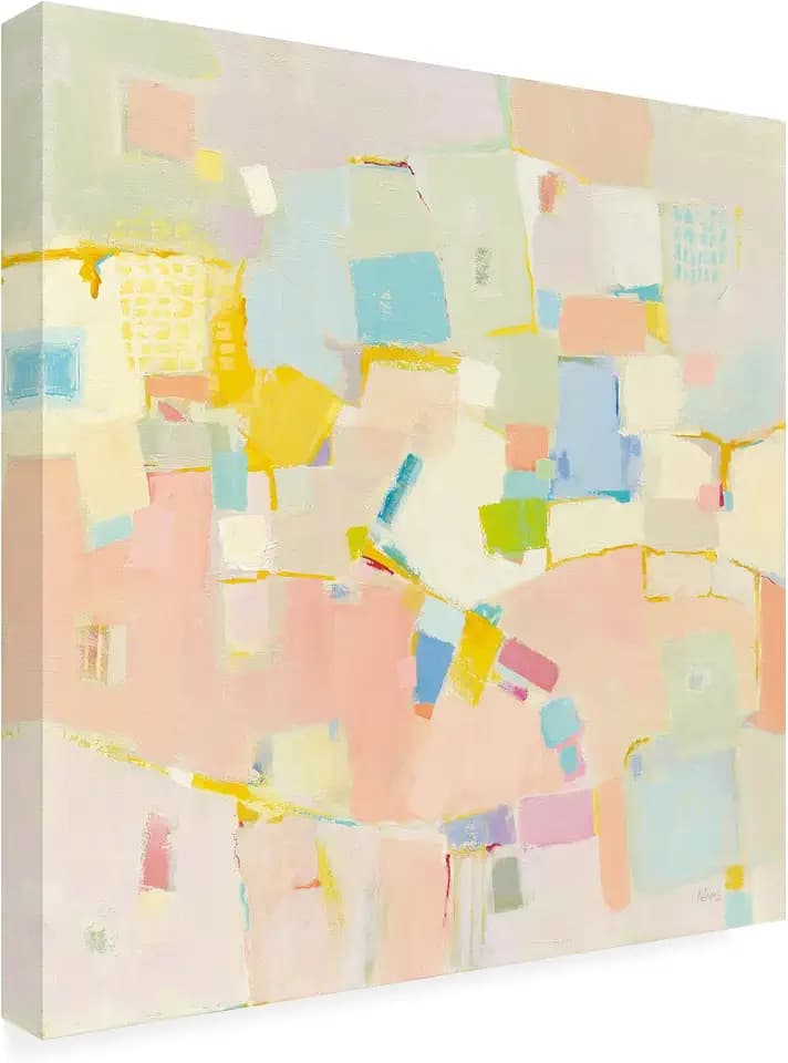 Phyllis Adams 'Block Party' Canvas Art