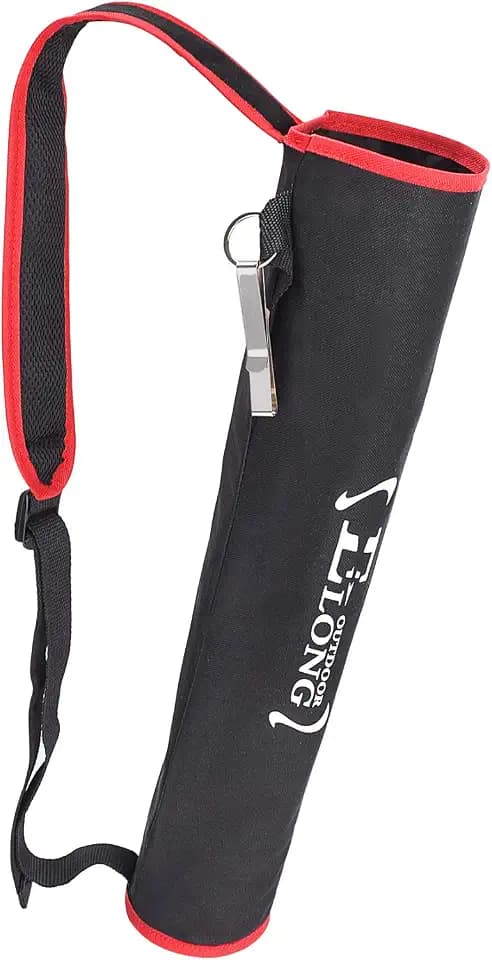 Archery Back Arrow Quiver Holder - Adjustable Quivers for Arrows for Bow Hunting and Target Practicing Youth and Adults