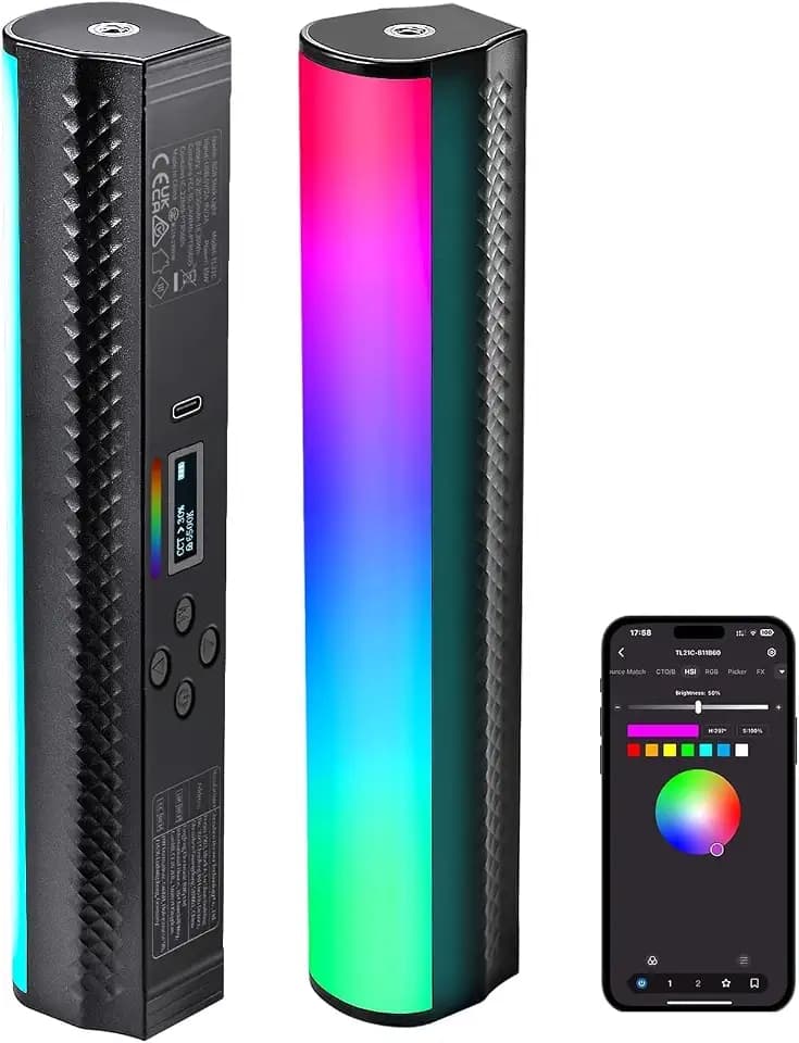 NEEWER TL21C RGB Lichtstab mit App Steuerung