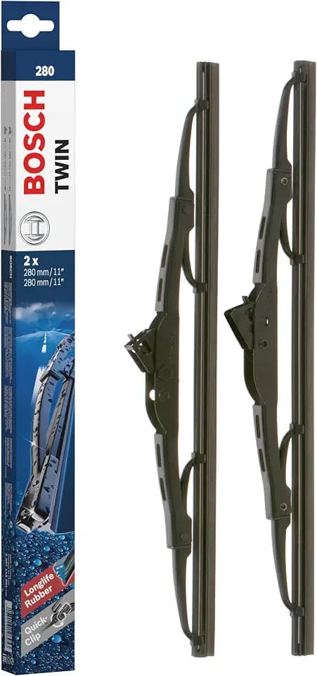 Bosch Scheibenwischer Twin 280, Länge: 280mm/280mm – Set für Frontscheibe