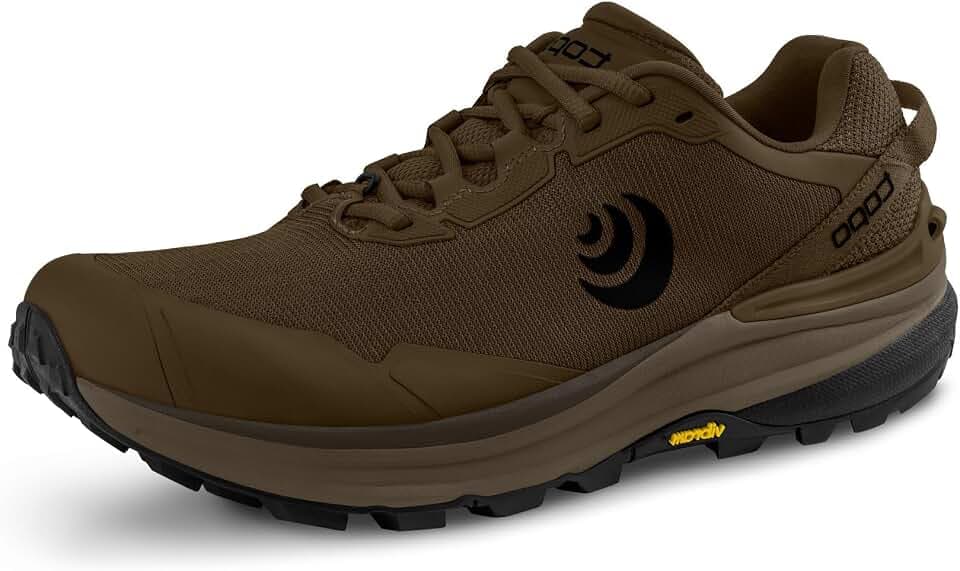 Topo Athletic Men's Traverse Comfortable Cushioned Durable 5MM Drop Hiking Running Shoes, Athletic Shoes for Hiking