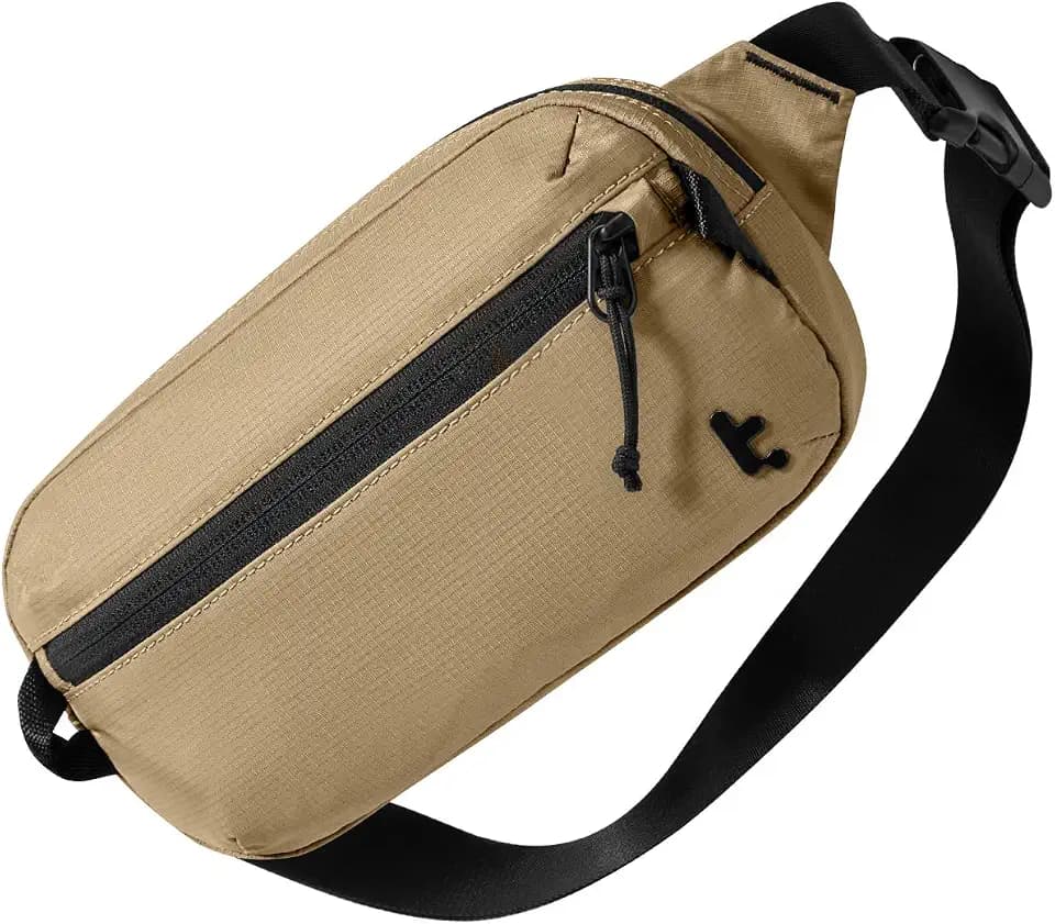 tomtoc 1.5L Sling Bag with RFID Blocking Crossbody Chest Pack for Men Women