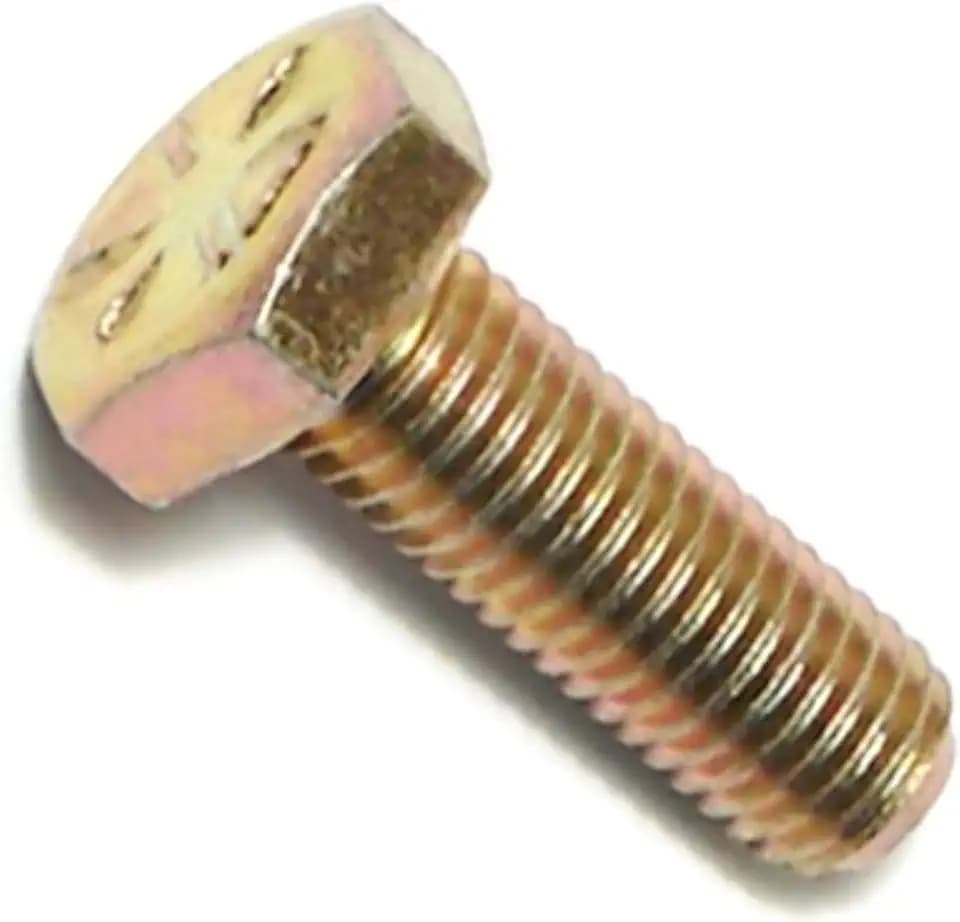 Hard-To-Find Fastener Grade 8 Fine Hex Cap Screws, Bulk Pack, Steel Hex Bolts for Construction, Home Improvement, 1/4-28 x 3/4, Pack of 50