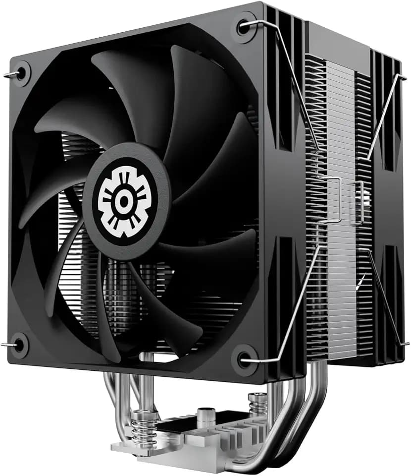 ENERMAX ETS-T41 CPU Kühler|2x 120mm PWM-Fan Forward-Reverse Blade Design|Hydraulik Lager|4x 6mm vernickelte Heatpipes|TDP 200W+|inkl. Dow Corning TC-5121C |AMD AM5/AM4 Intel LGA1851/1700/115x