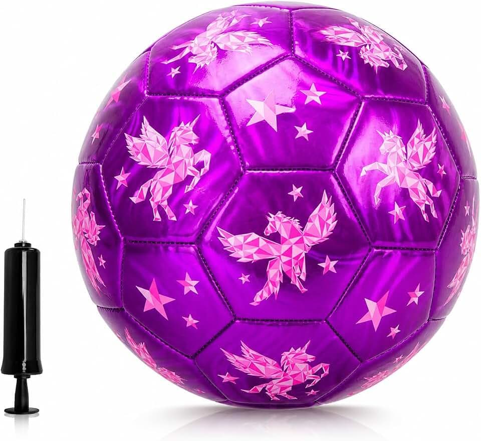 U&C Planet Soccer Ball Size 2, 3, 4 for Toddler Kids & Youth Ages 3-12