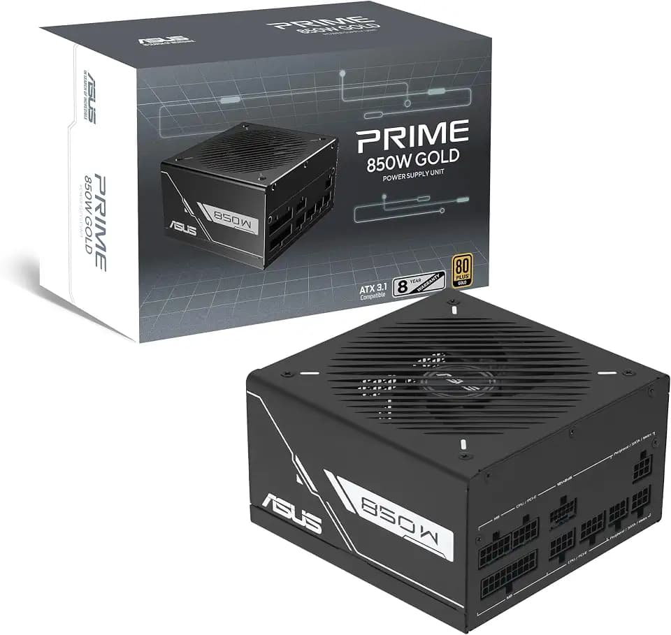 ASUS Prime 850W Gold Black Edition Gaming Netzteil