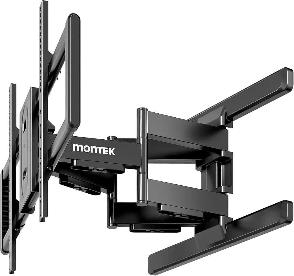 monTEK TV-Wandhalterung 43–95 Zoll, bis 60 kg, VESA bis 800x400