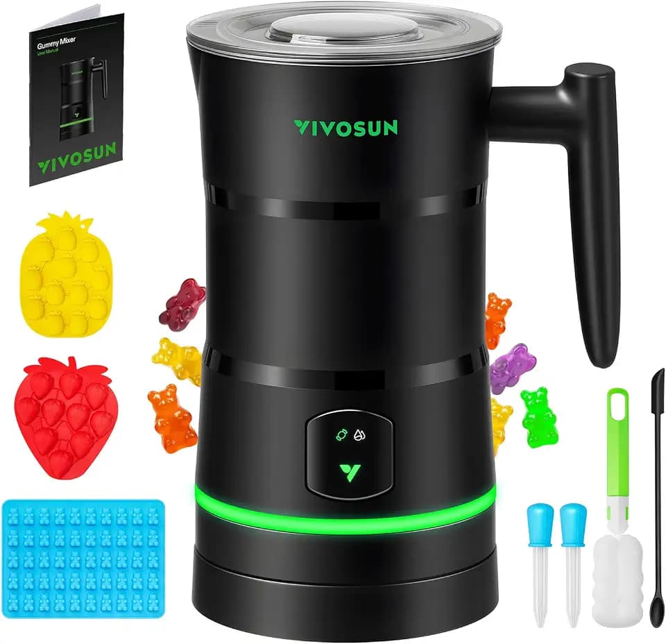 VIVOSUN Gummy Maker Machine, Hands-Free, Oil Infused Edible Mixer