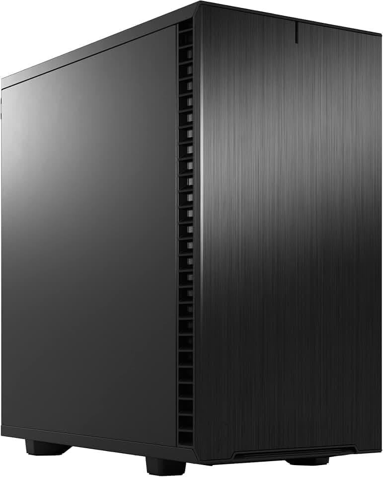 Fractal Design Define 7 Mini Black - Solid - Brushed Aluminum/Steel Micro ATX Silent Mini Tower Computer Case