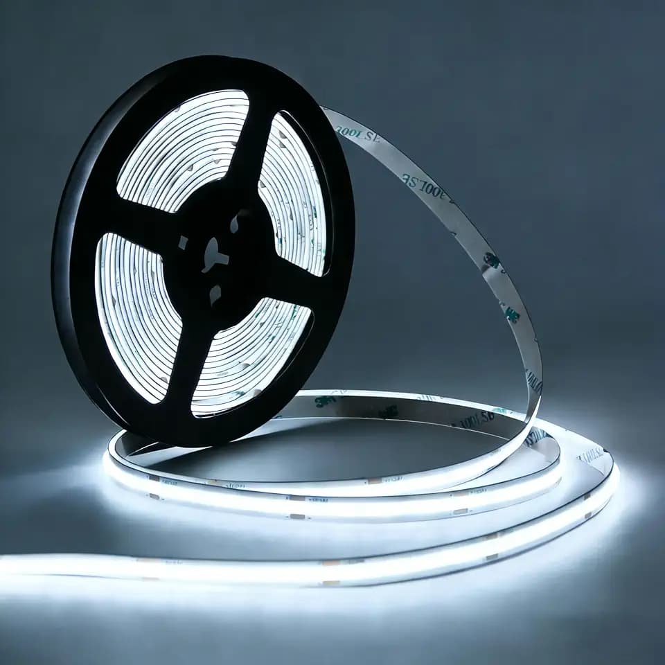 24V COB LED Strip Light,16.4ft 8mm High Brightness LED Tape 6000K