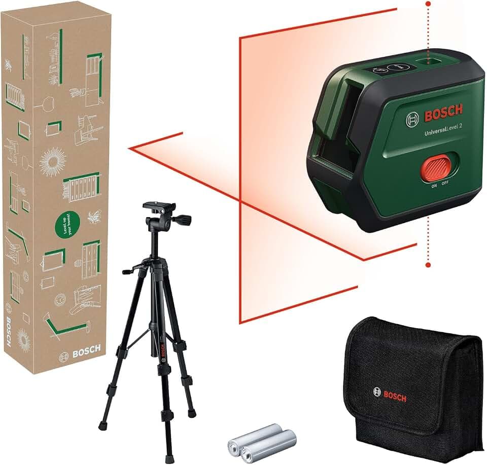 Bosch Kreuzlinienlaser UniversalLevel 2 mit Stativ