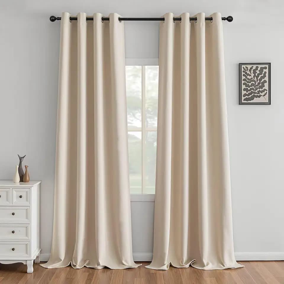 IGEMAEVE Blackout Curtains BG 52" W x 96" L