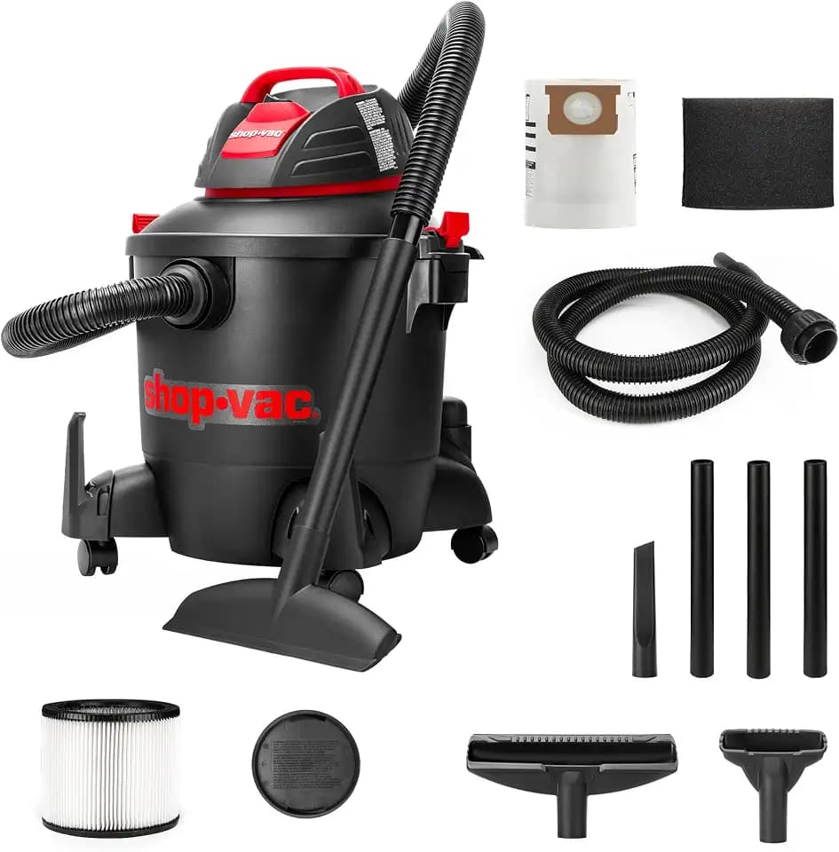 Shop-Vac 5922805 8 Gallon 4.5 Peak HP Wet/Dry Vacuum with Blower Function