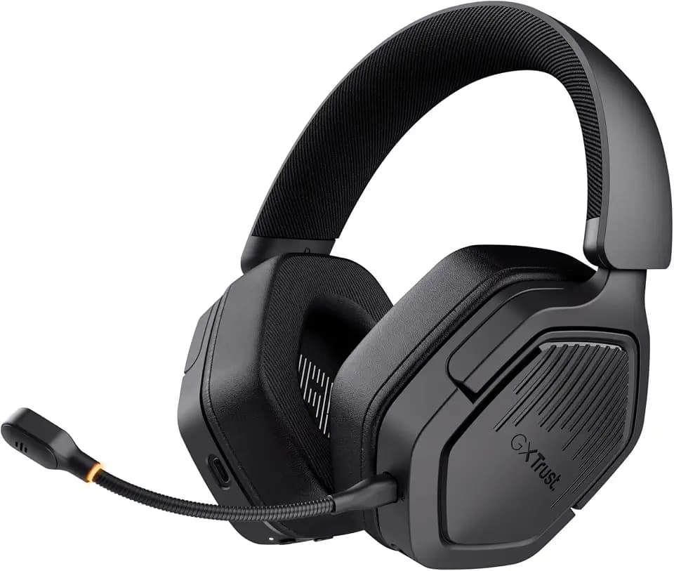GXTrust Ravox Gaming Headset Wireless Bluetooth + 2.4 GHz, Schwarz