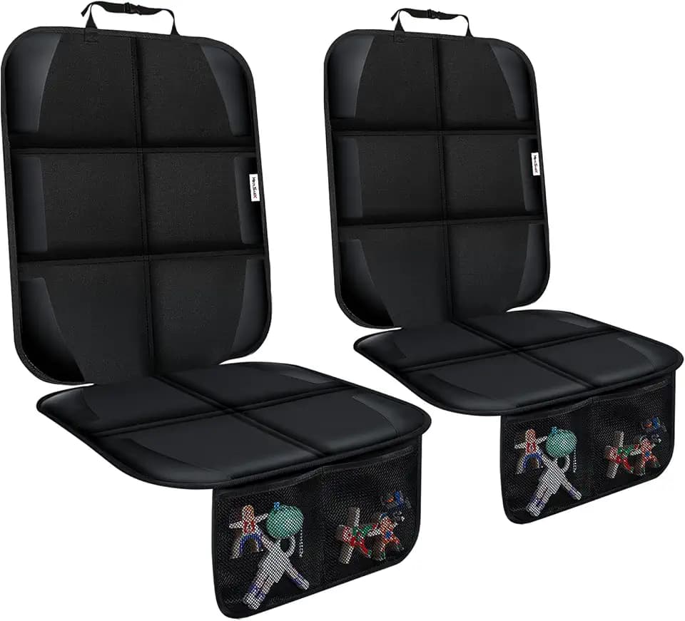 Meolsaek Car Seat Protector for Child Car Seat,Non-Slip Backing No Imprints