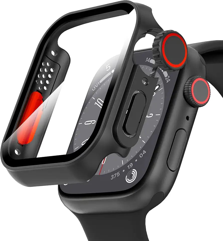Diruite Hülle für Apple Watch SE 3/2/1 /Series 6 5 4 44mm Schutzhülle