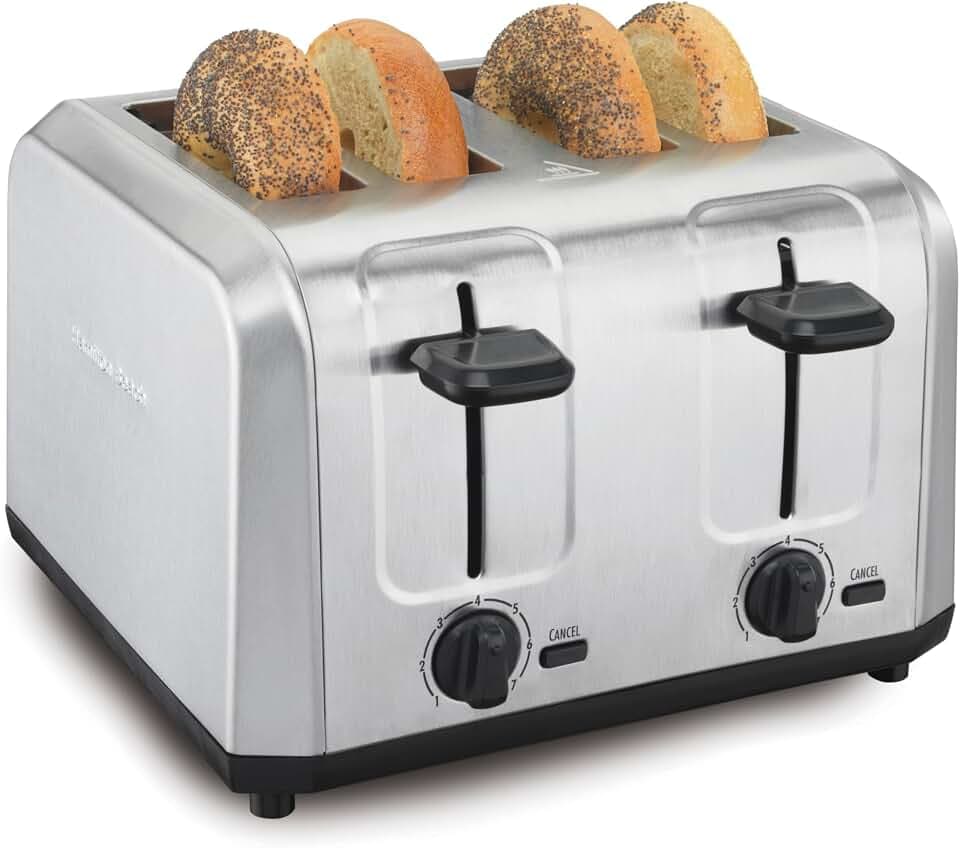Hamilton Beach 4 Slice Toaster with Extra Wide Slots