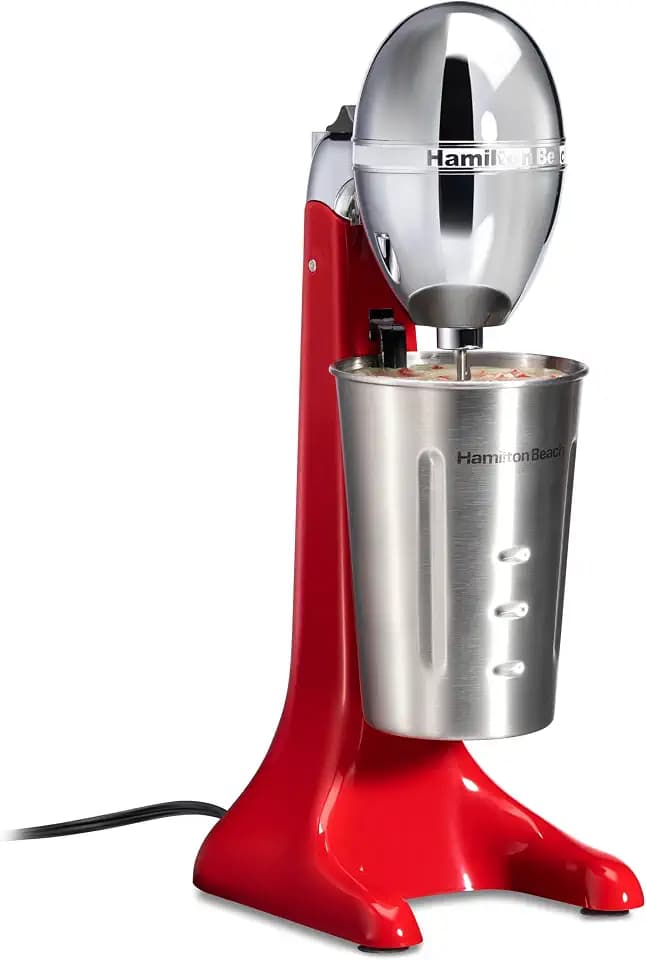 Hamilton Beach DrinkMaster Retro Milkshake Maker & Electric Drink Mixer