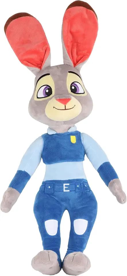 Jay Franco Plush Pillow Buddy – 25 Inch Ultra-Soft Stuffed Character Plushie & Cozy Pillow, Official Licensed Zootopia Product, Multi – Judy Hopps