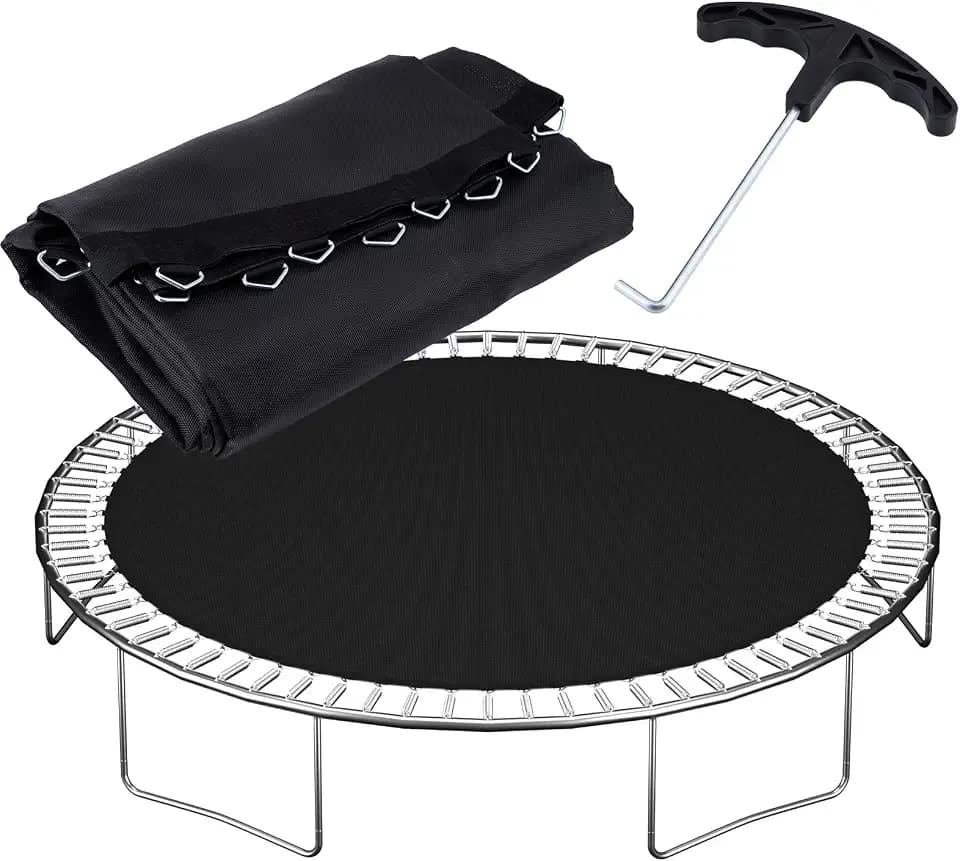 NONMON Trampoline Replacement Mat Fit 12ft 14ft 15ft Round Trampoline Frame
