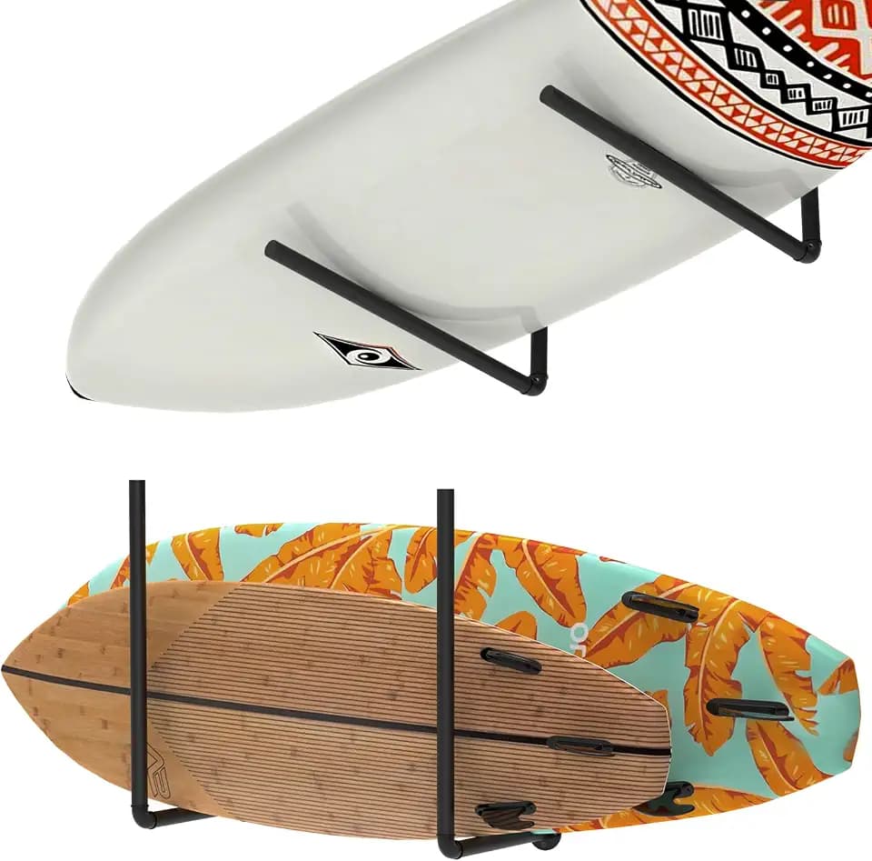 Paddleboard and Surfboard Storage Rack,3 in 1 Overhead Ceiling Storage Rack
