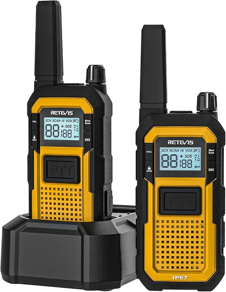 Retevis RB648 Walkie Talkie,Funkgerät Set für Widrigsten Umgebungen