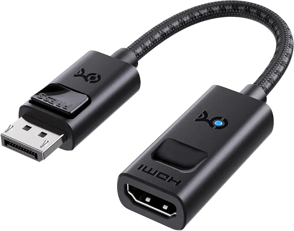 Cable Matters 8K DisplayPort 1.4 auf HDMI 2.1 Adapter, unidirektional