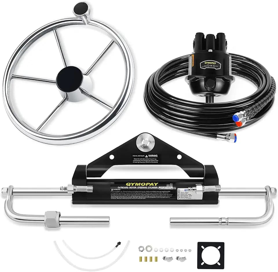 100/150/300HP Hydraulic Outboard Steering Kit, Marine Hydraulic
