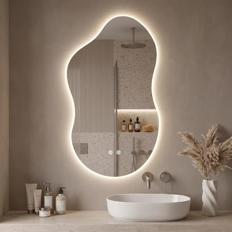 40"X24" Wall Mirror LED Mirror Bathroom Vanity Mirrors with Lights
