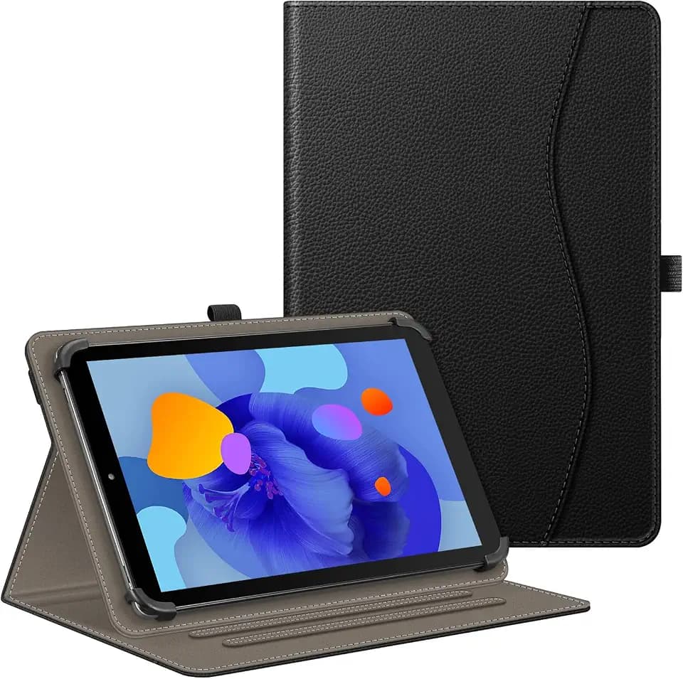 Fintie Universal Tablet Hülle für 10 10.1 11 Zoll Tablet, Schwarz