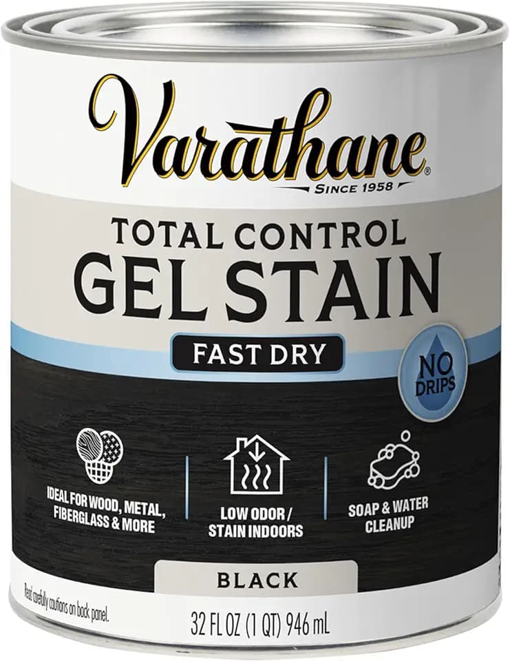 Varathane Total Control Black Gel Stain