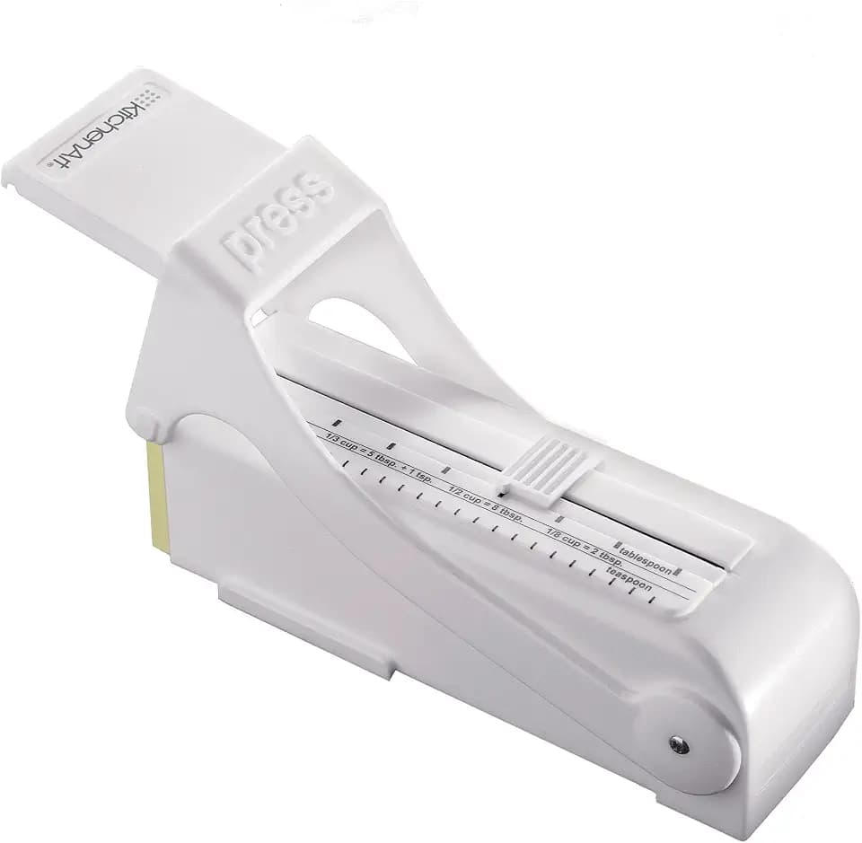 KitchenArt Buttermate Butter Cutter Slicer, Measure Dispense & Keep Butter