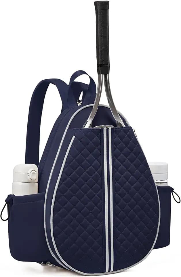 Sucipi Tennis Bag, Quilted Tennis Bag for Women, Tennis Racket Backpack Bag