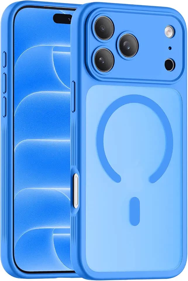 Symcele Designed for iPhone 18 Pro Max Case/iPhone 17 Pro Max Case,Blue