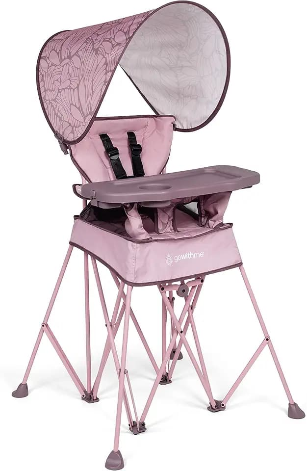 Baby Delight Go with Me Uplift Deluxe Portable High Chair, Canyon Rose