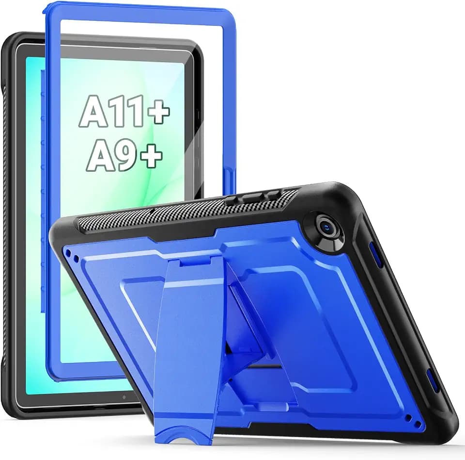 SEYMAC Hülle für Samsung Galaxy Tab A11+ Plus (2025) /A9+ 11 Zoll, Blau