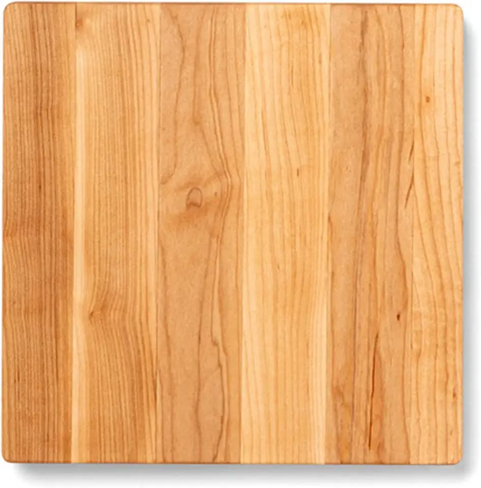 John Boos Chop-N-Slice Series Square Wooden Maple Cutting Board 10”x10”