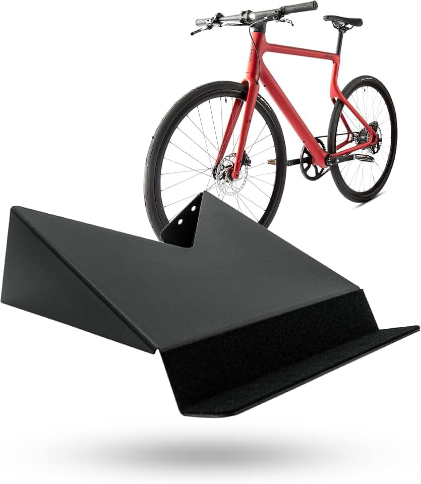 PARAX Fahrradhalter - Wandhalterung für Fahrrad - Indoor Fahrrad Lagerung - Stabile Stahl-Fahrradaufhängung - Fahrradträger