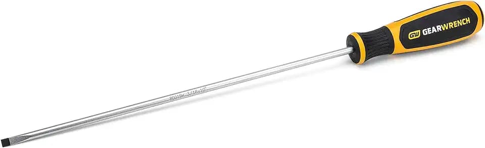GEARWRENCH 3/16" x 10" Cabinet Dual Material Screwdriver - 80019H