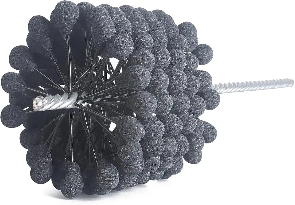 Garhgi 4 Inch Cylinder Hone 240 Grit Flexible Resilient Ball Brush Tool
