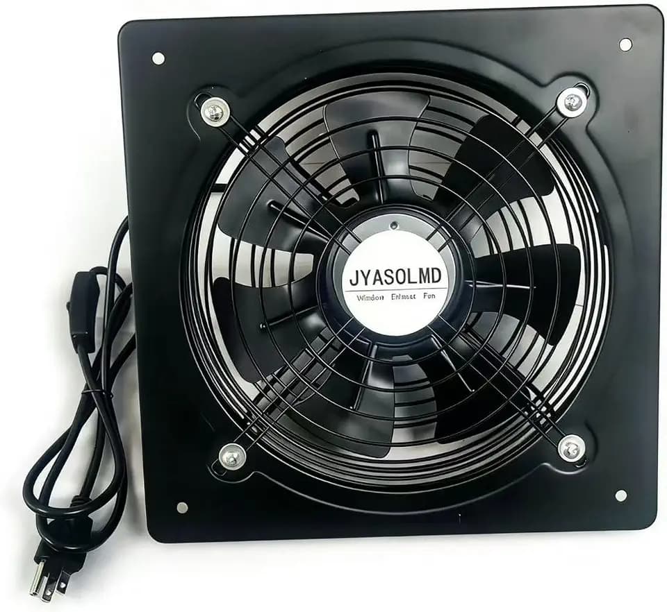 Window Exhaust Fan (12 Inch Industrial Fan720 CFM 1460 RPM