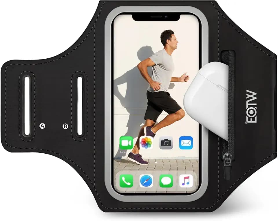 EOTW Handy Armband Joggen mit Reißverschluss, Handyhalterung Laufen