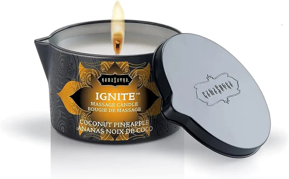 KamaSutra Ignite Massagewachs Kokosnuß Ananas, 1er Pack, 170 g (1er Pack)